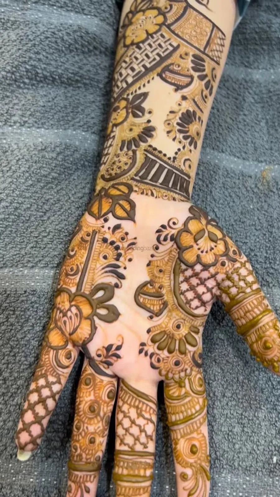 Full Hand Mehndi Design