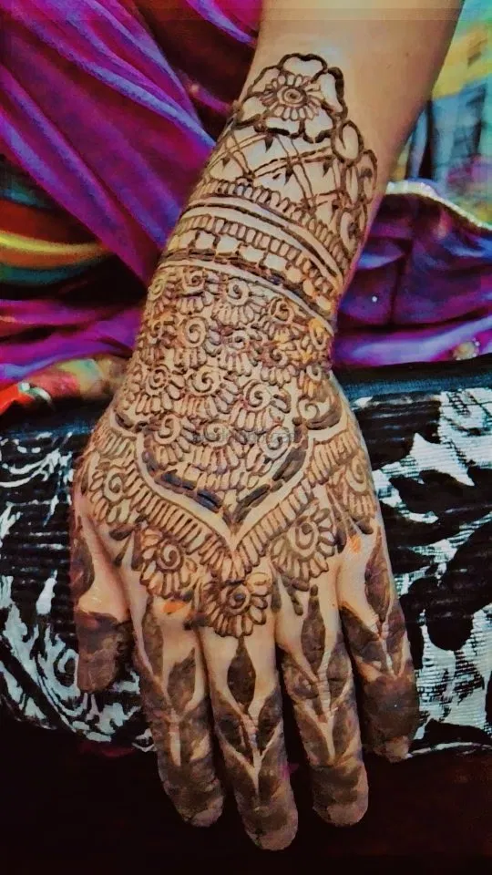 Full Hand Mehndi Design