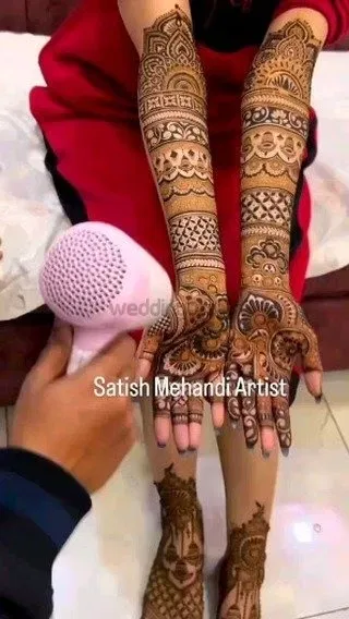 Full Hand Mehndi Design