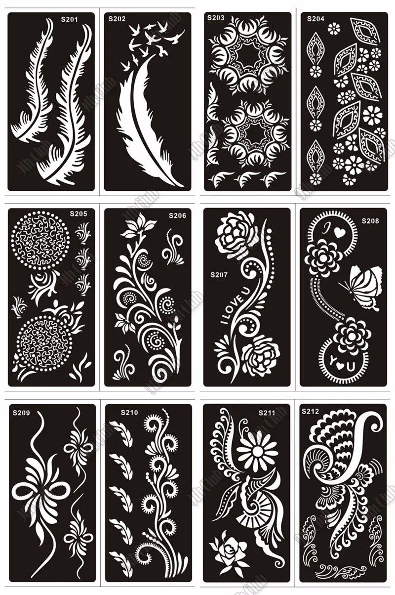 Indian Finger Mehndi Design with Flowers and Moon