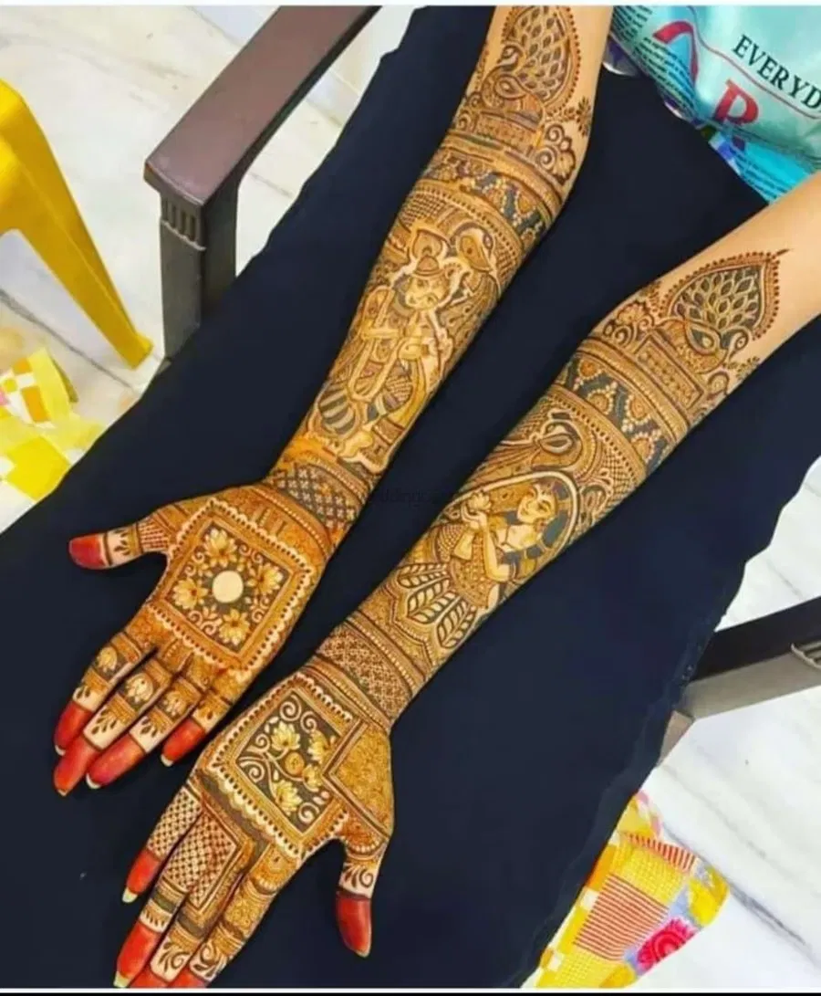 Full Hand Mehndi Design