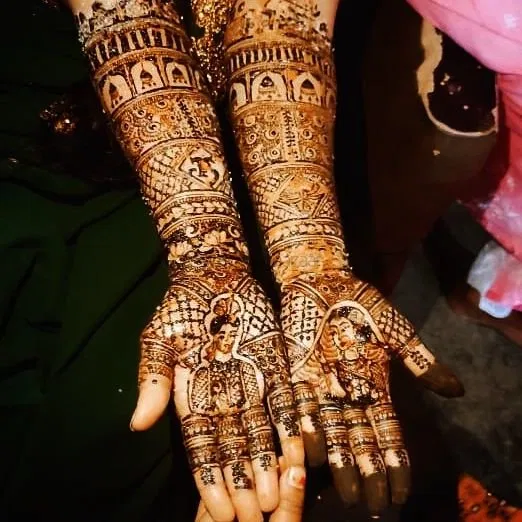 Full Hand Mehndi Design