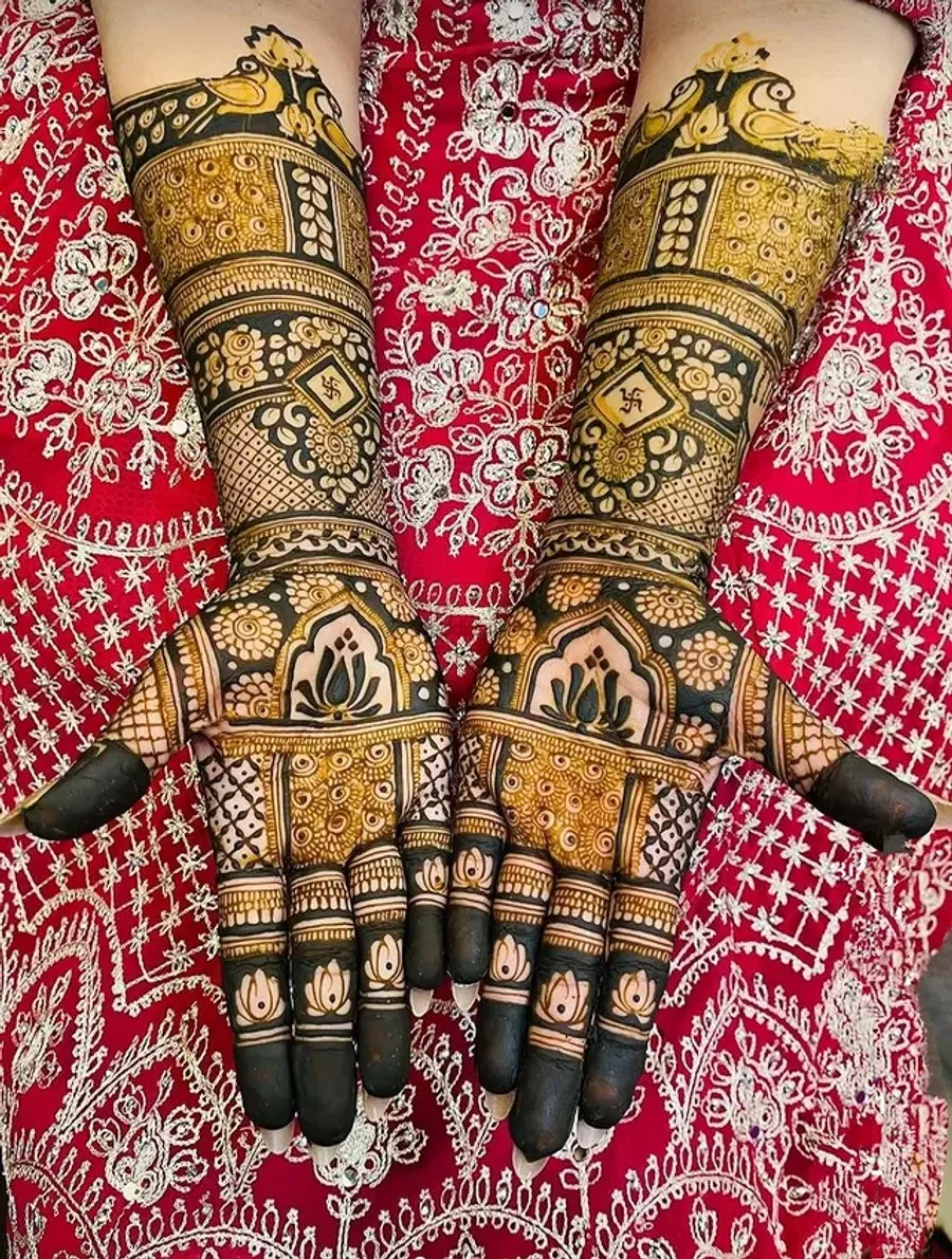 Back Hand Mehndi Design