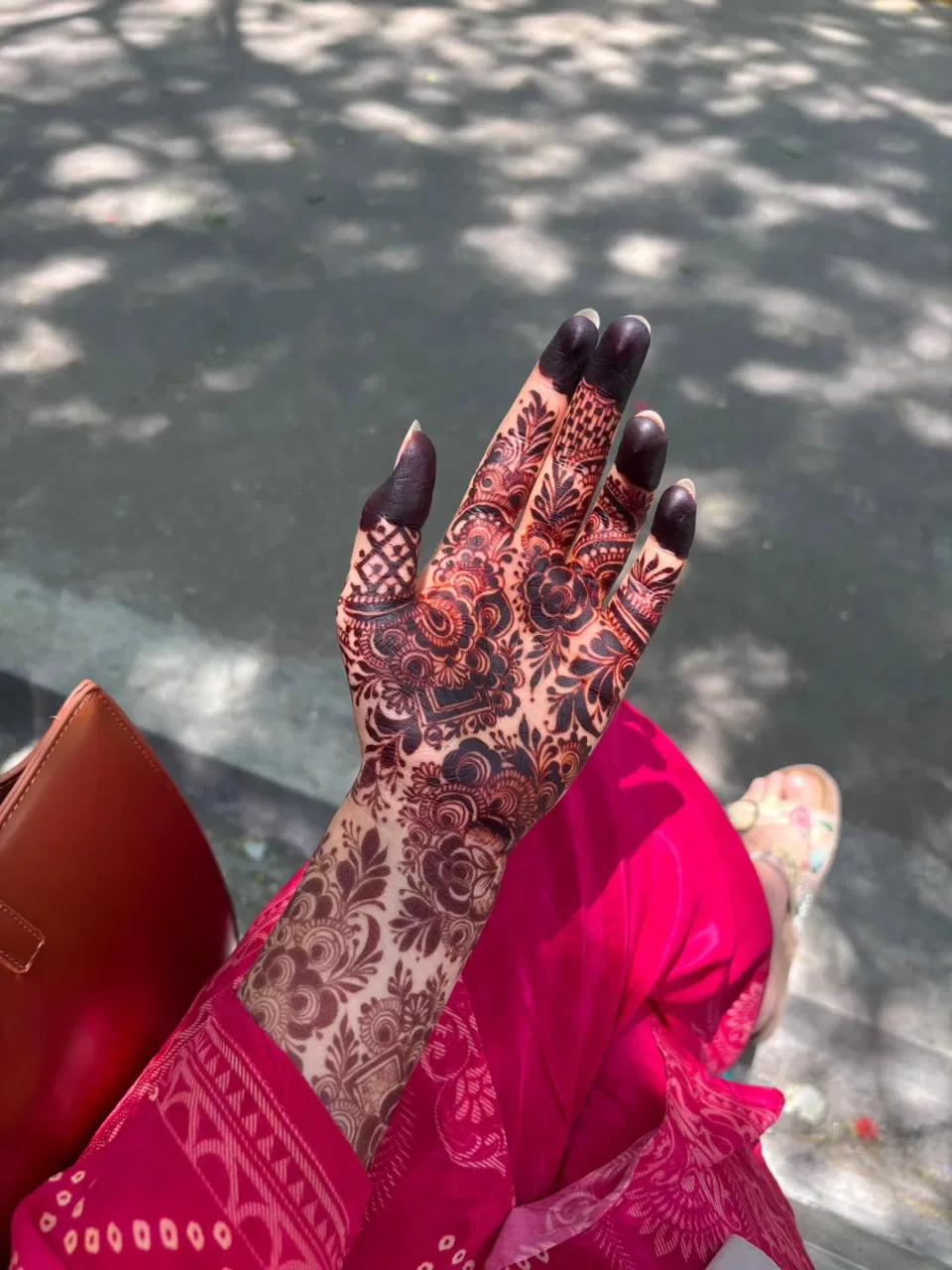 Front Hand Mehndi Design