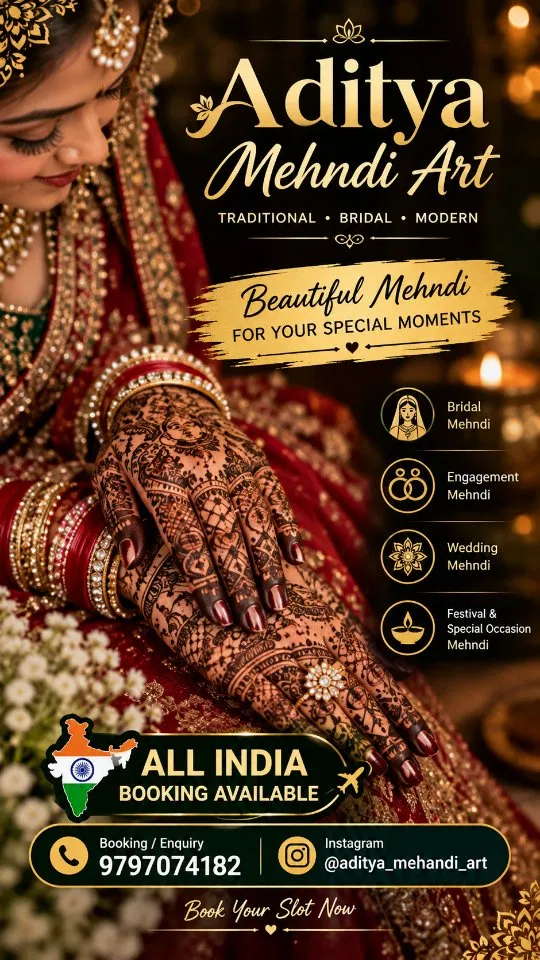 Bridal Back Hand Mehndi Design with Peacock