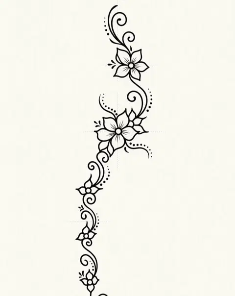 simple stylish butterfly finger mehndi design