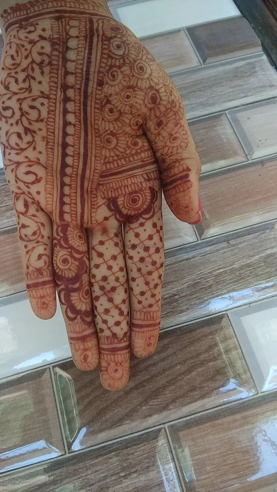 Front Hand Mehndi Design (2)