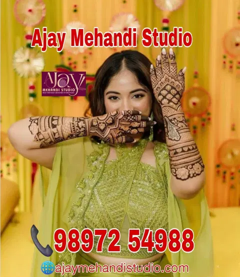 figure mehndi design