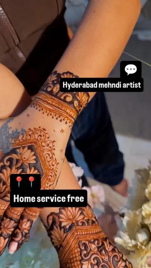 peacock front hand mehndi design