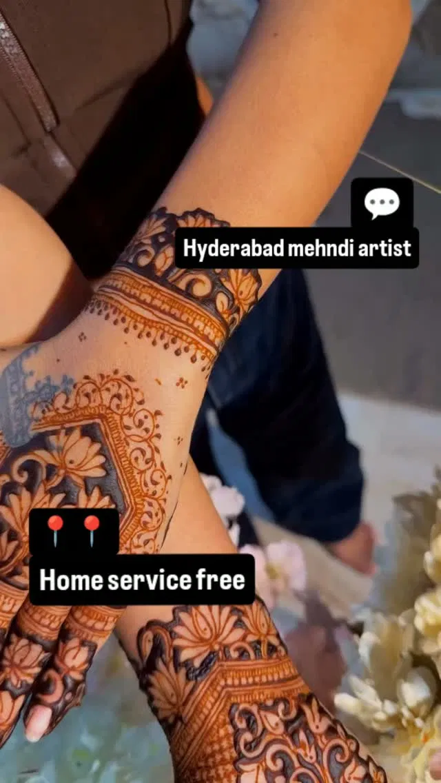 Front Hand Mehndi Design with Peacock
