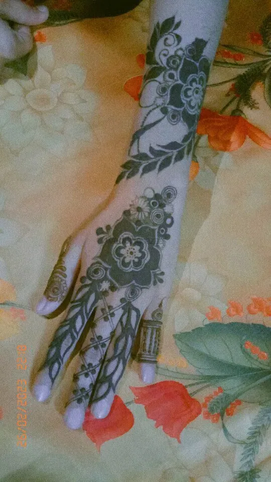 Arabic Mehndi Design