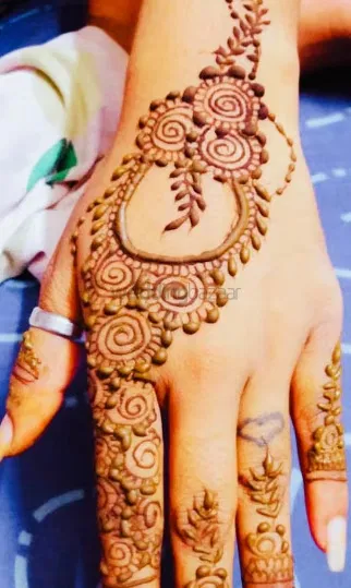 Back Hand Mehndi Design