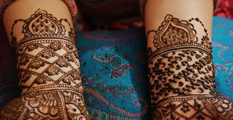 full hand mehndi design
