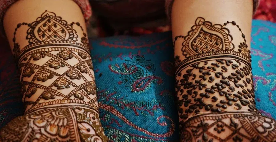 Full Hand Mehndi Design