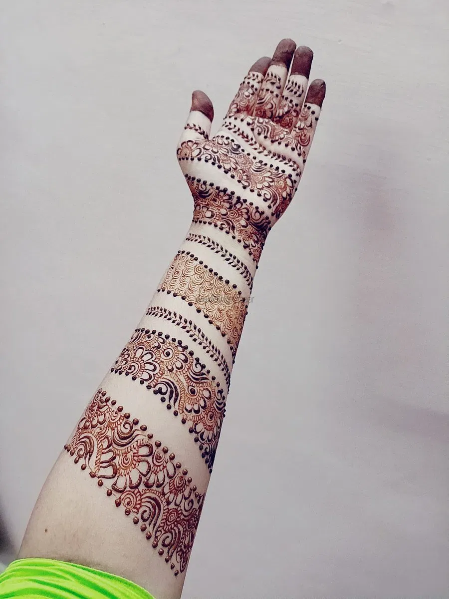 Full Hand Mehndi Design