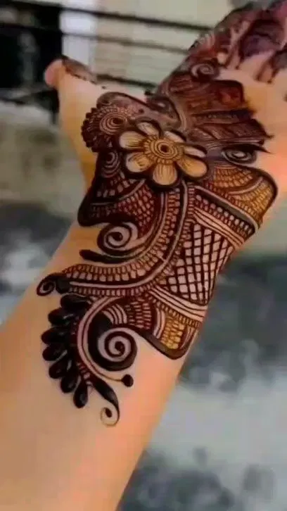Full Hand Mehndi Design