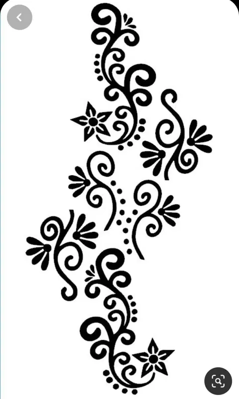 simple mehndi design