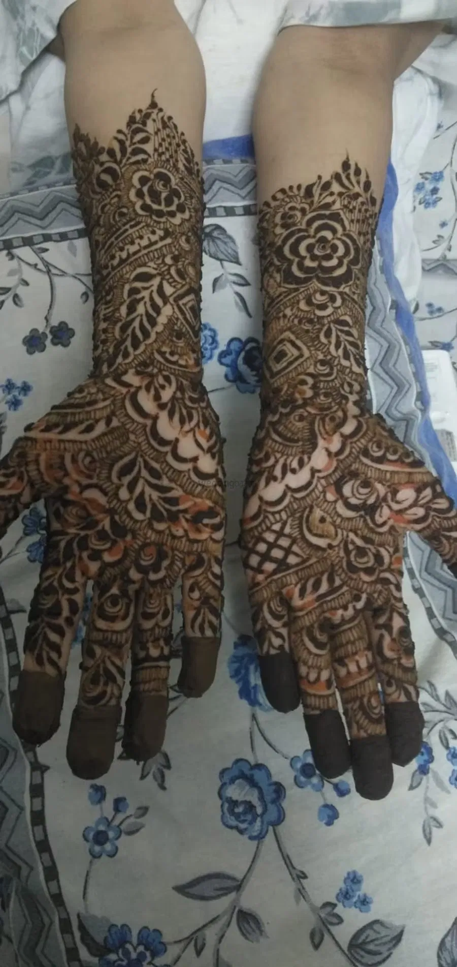 Full Hand Mehndi Design