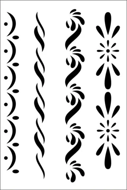 simple circle mehndi design
