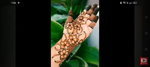 arabic simple mehndi design