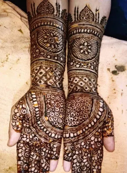 foot mehndi design