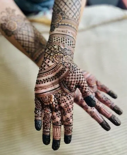 Full Hand Mehndi Design