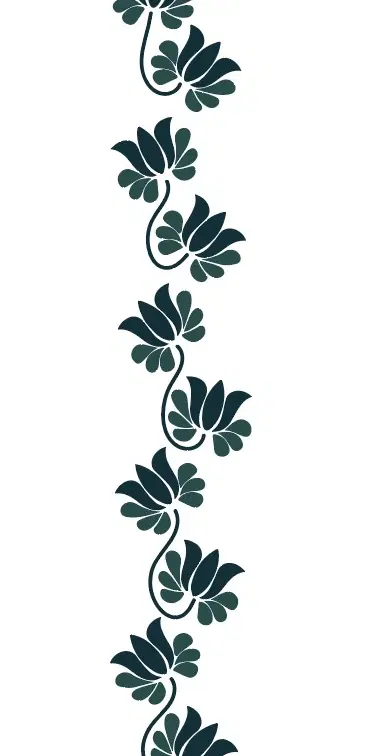 indian simple bel finger mehndi design