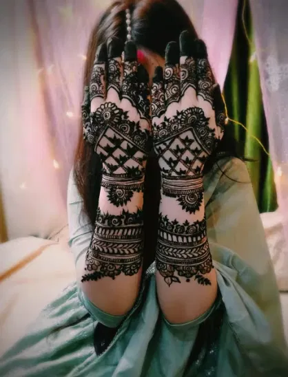 Foot Mehndi Design