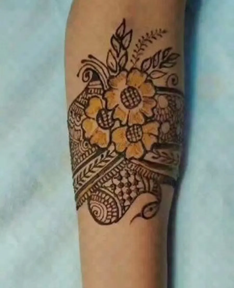 Arabic Full Hand Mehndi Design