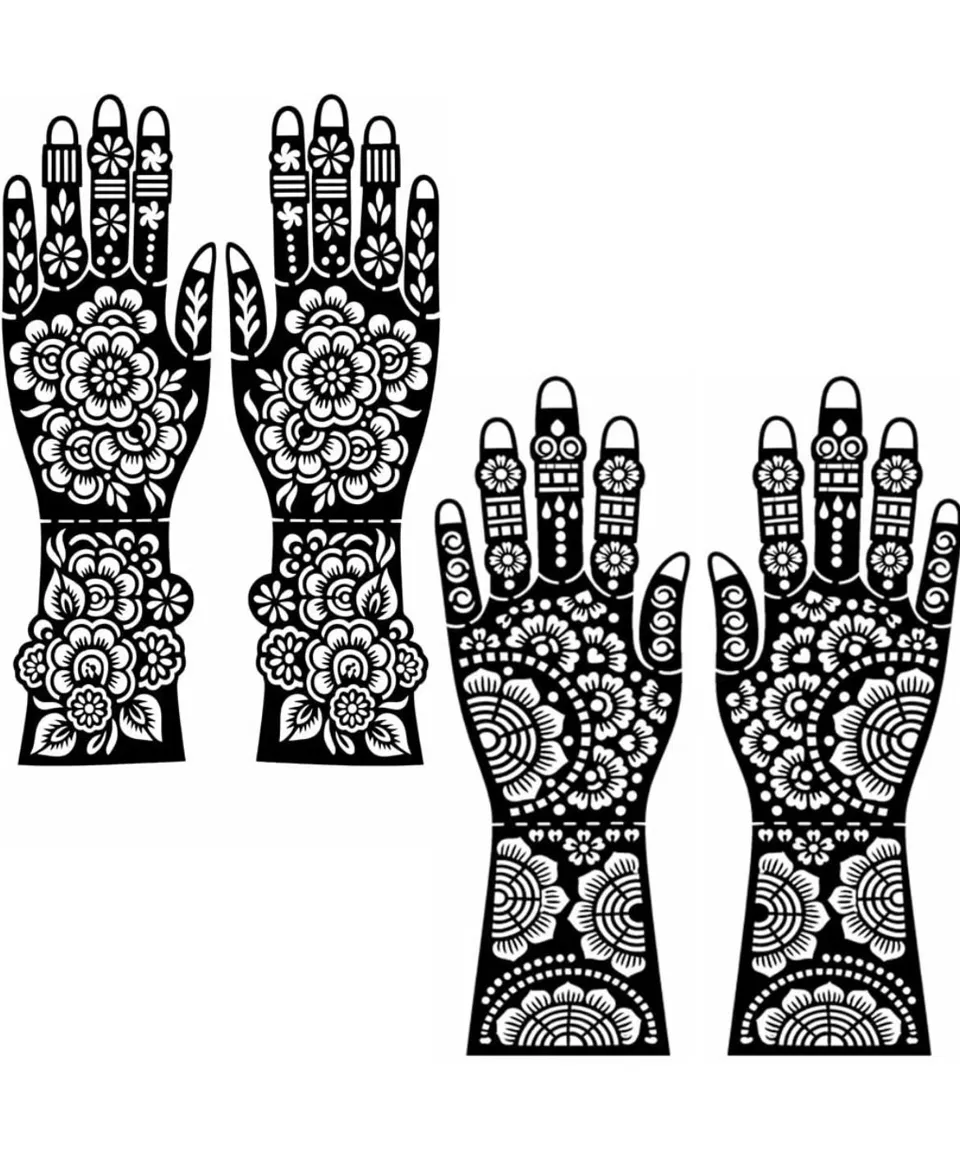 Bridal Indian Finger Mehndi Design