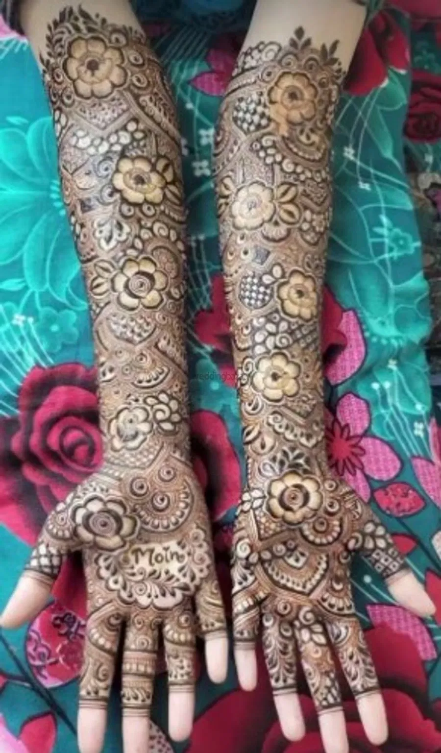 Front Hand Mehndi Design