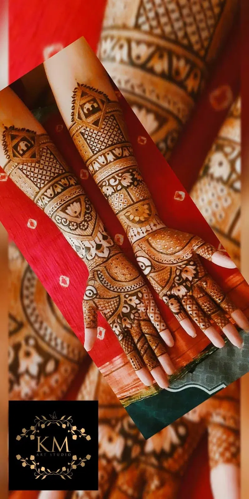 Front Hand Mehndi Design (2)