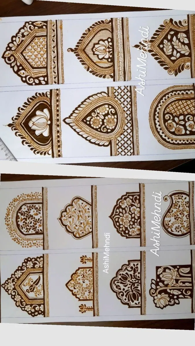 Bridal Full Hand Mehndi Design with Peacock