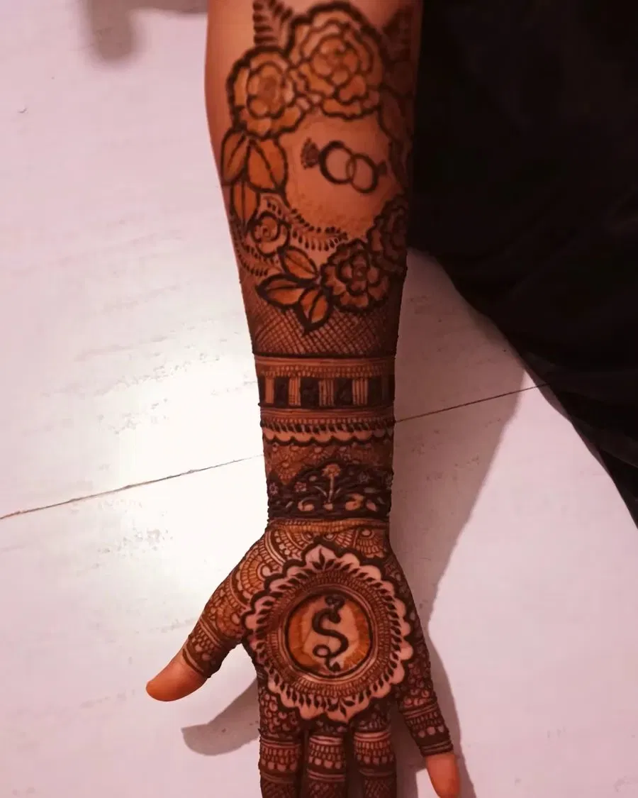 Full Hand Mehndi Design (2)