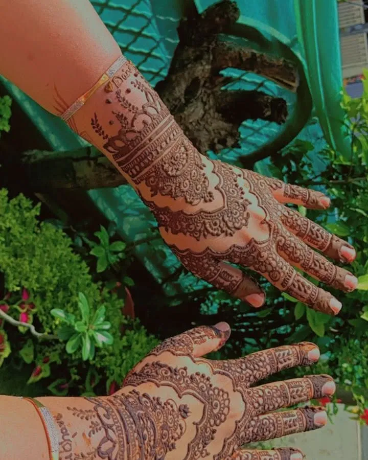 Full Hand Mehndi Design
