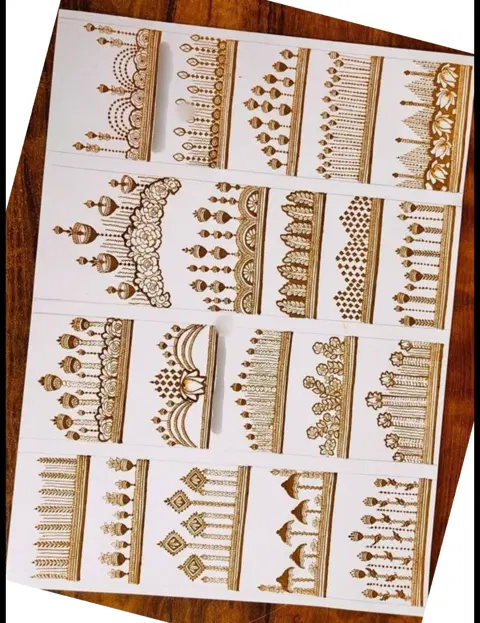 bridal moroccan jaal mehndi design