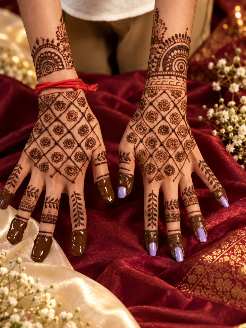Back Hand Mehndi Design