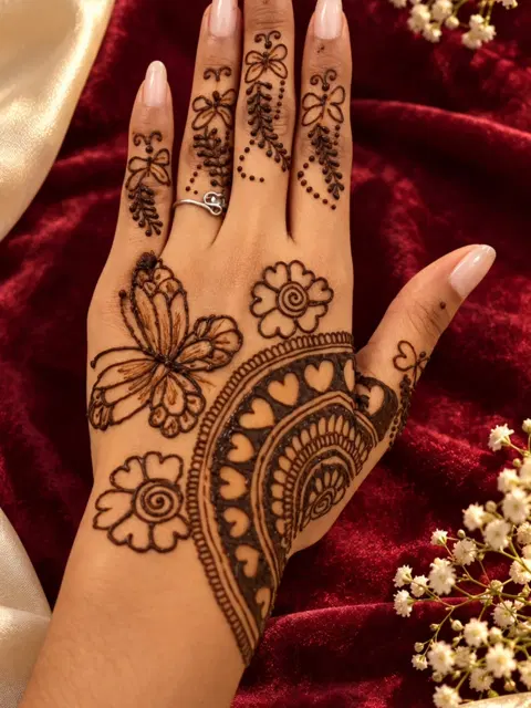 simple mehndi design