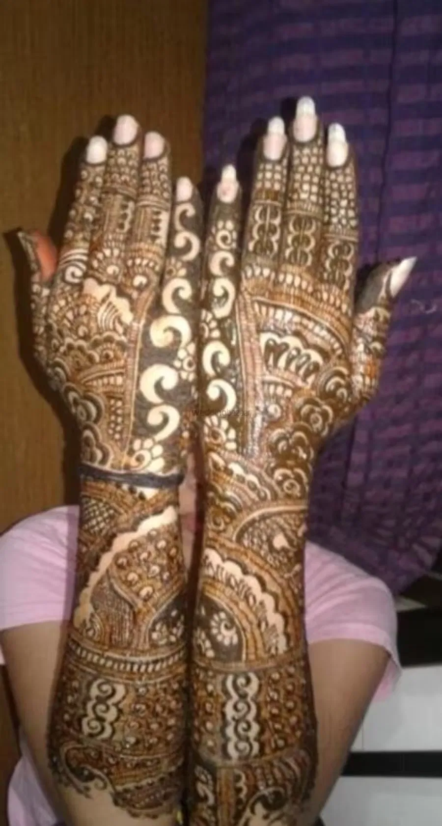 Full Hand Mehndi Design