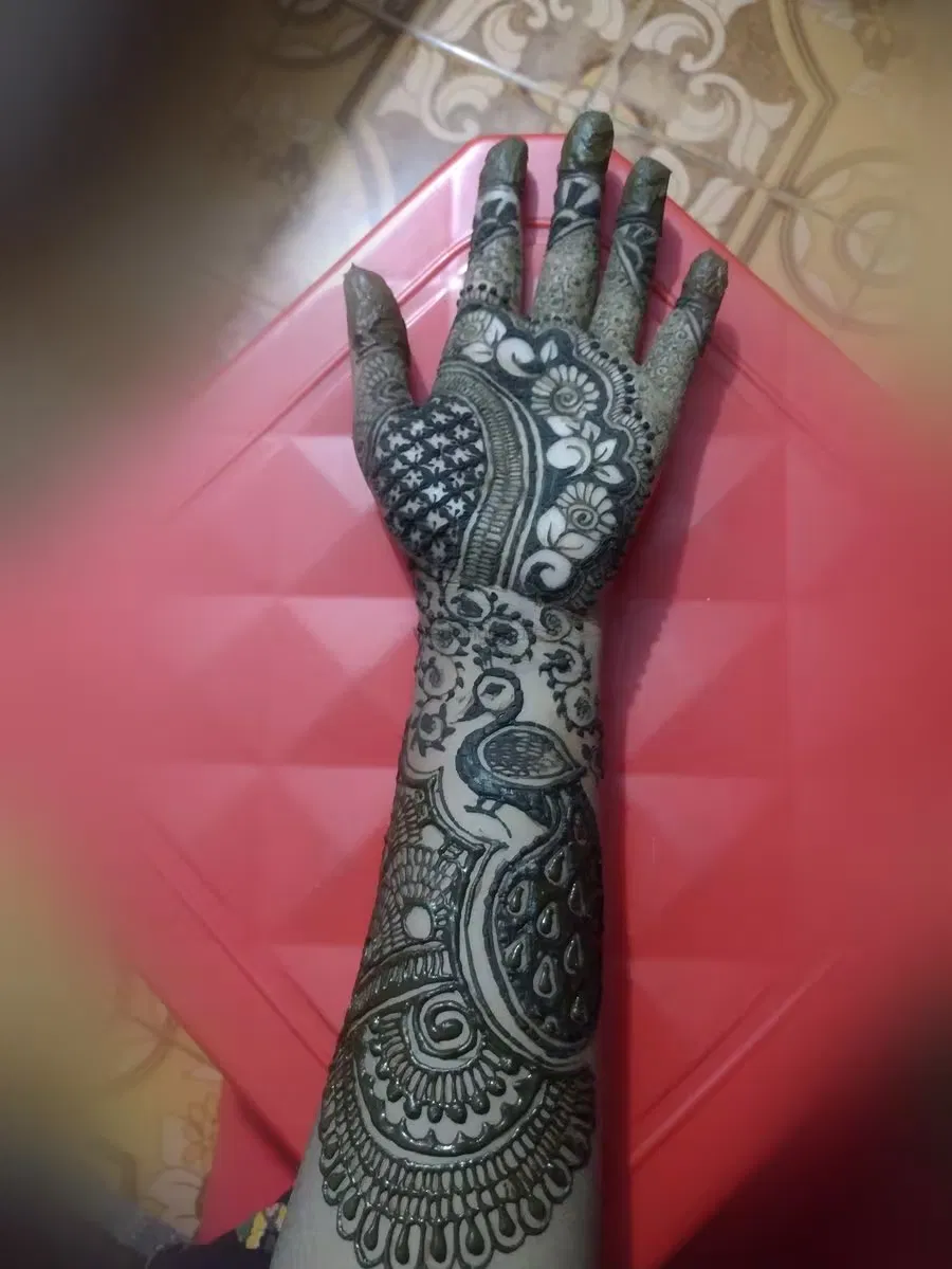 Full Hand Mehndi Design