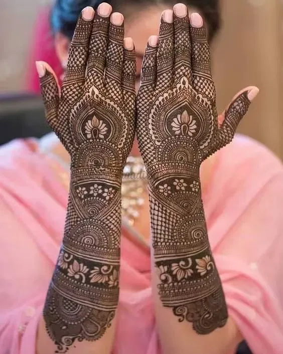 Full Hand Mehndi Design