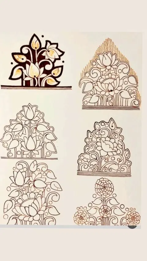 bridal heart mehndi design