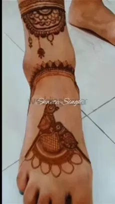 Front Hand Mehndi Design
