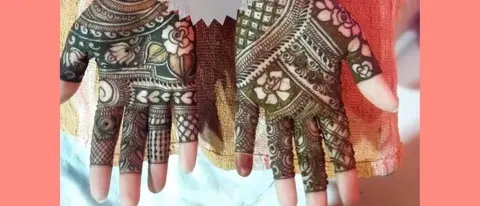 figure foot mehndi design