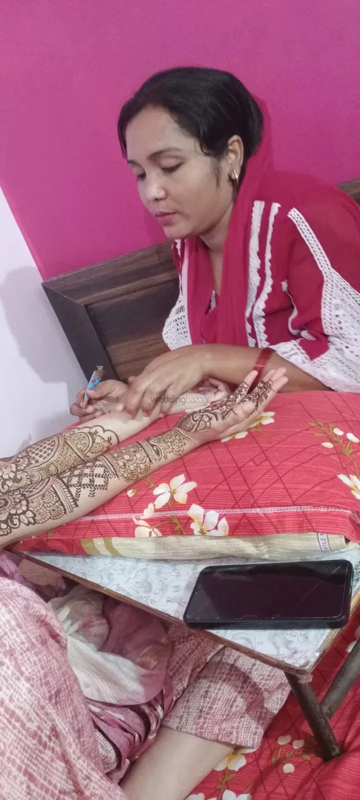 Full Hand Mehndi Design