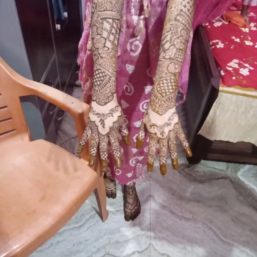 Foot Mehndi Design