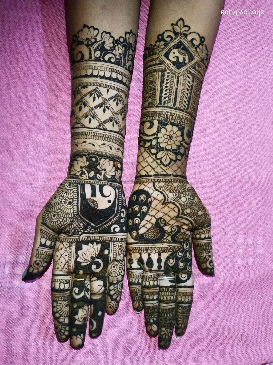 Full Hand Mehndi Design (2)