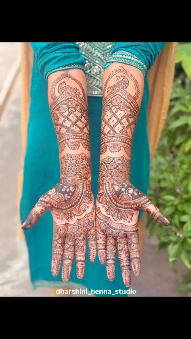 Full Hand Mehndi Design