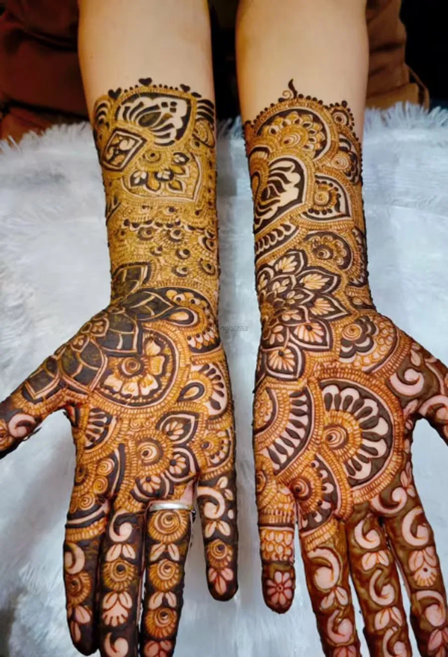 Full Hand Mehndi Design