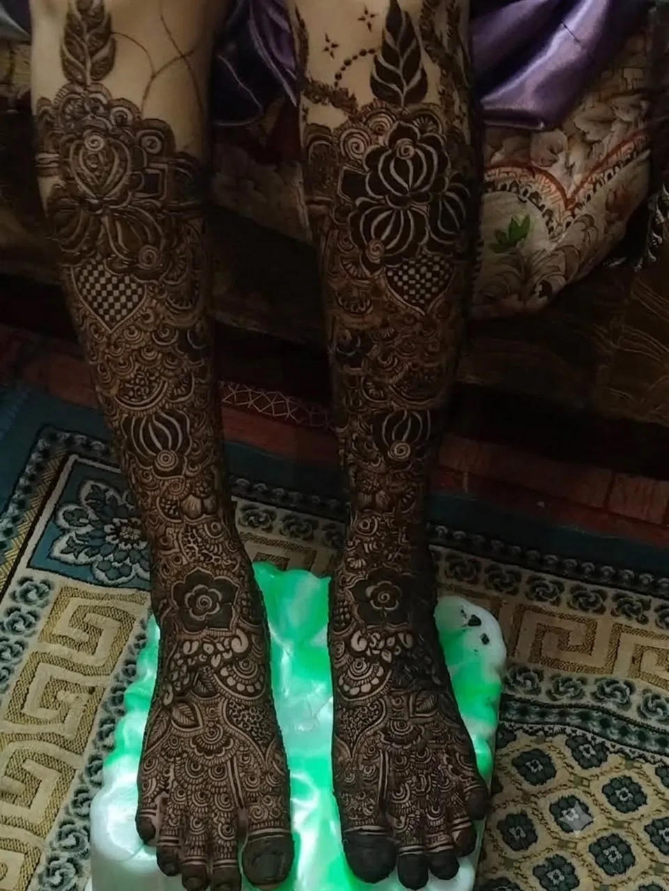 Foot Mehndi Design